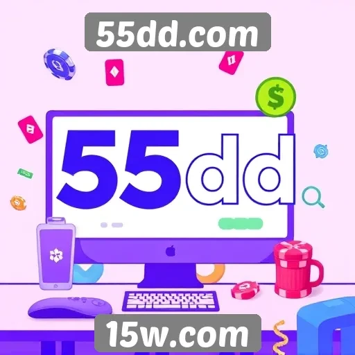 Estratégias de marketing do 55dd.com